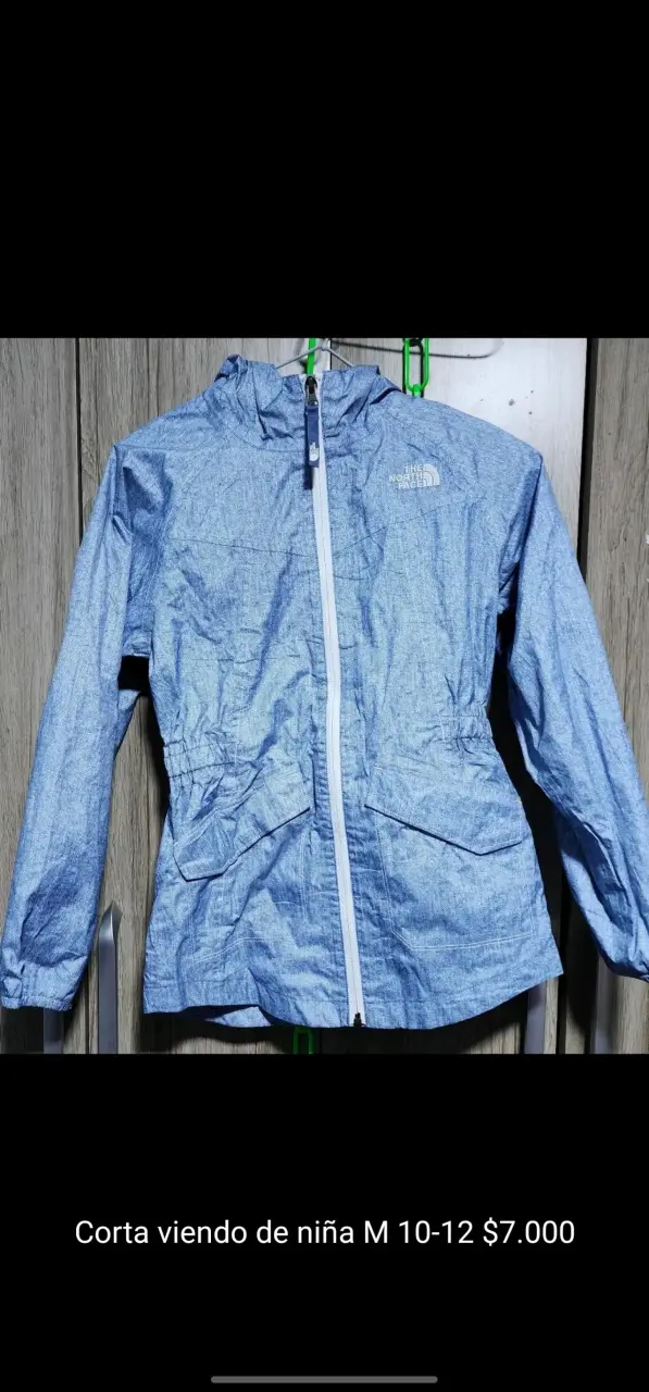 Chaqueta Polar Azul Niña XL - 2