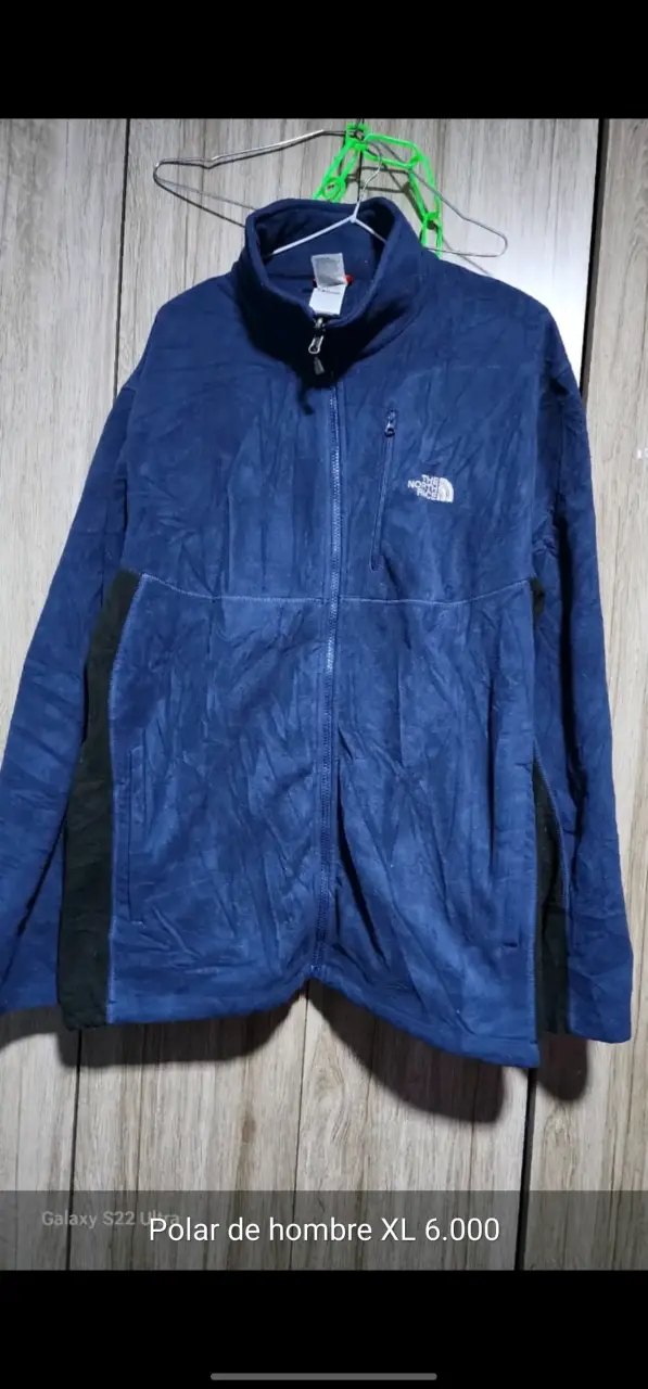 Chaqueta Polar Azul Niña XL - 3
