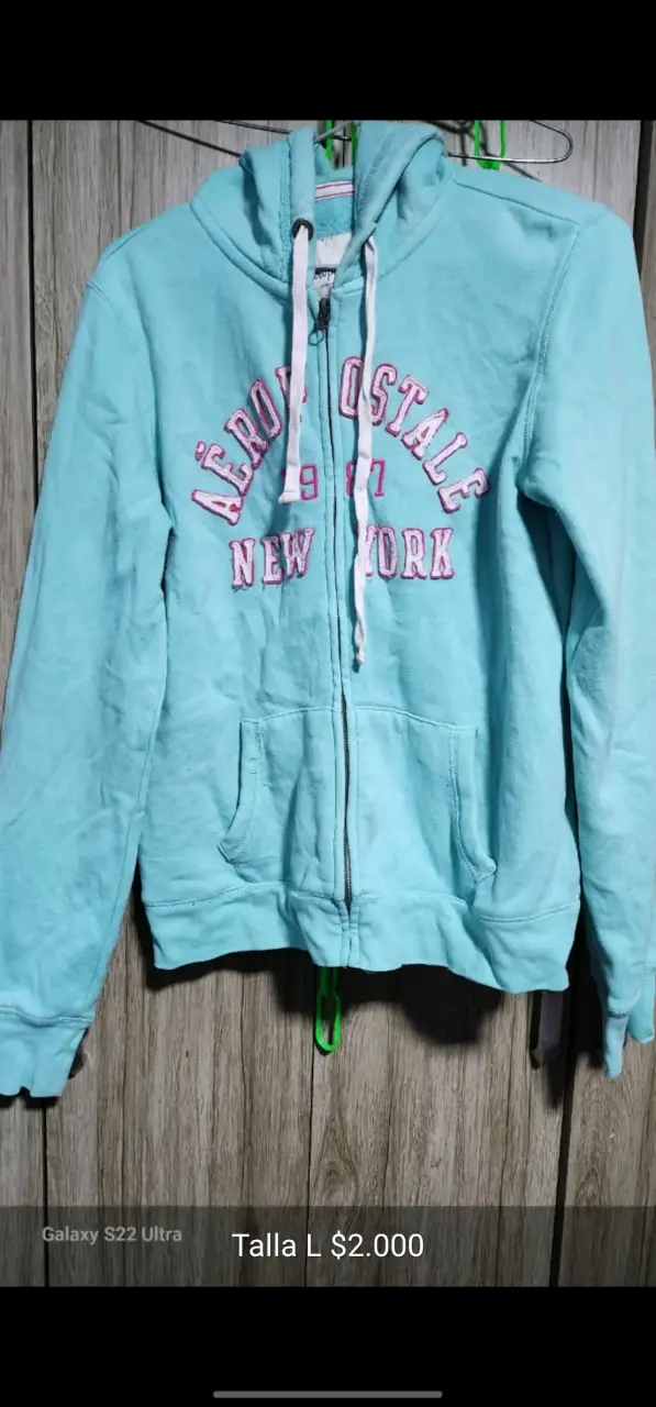Chaqueta Polar Azul Niña XL - 4