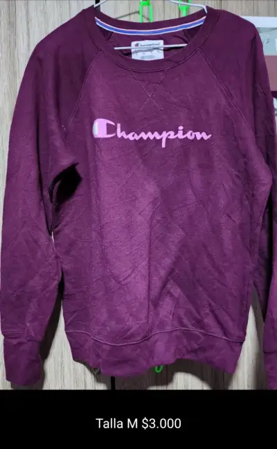 Polerón morado Champion talla M - miniatura 1