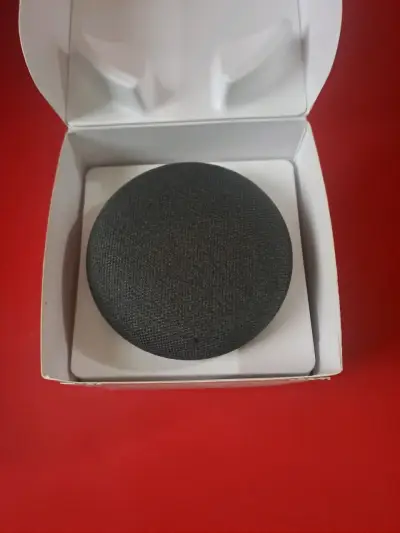 Google Home Mini Altavoz Inteligente Negro - miniatura 1