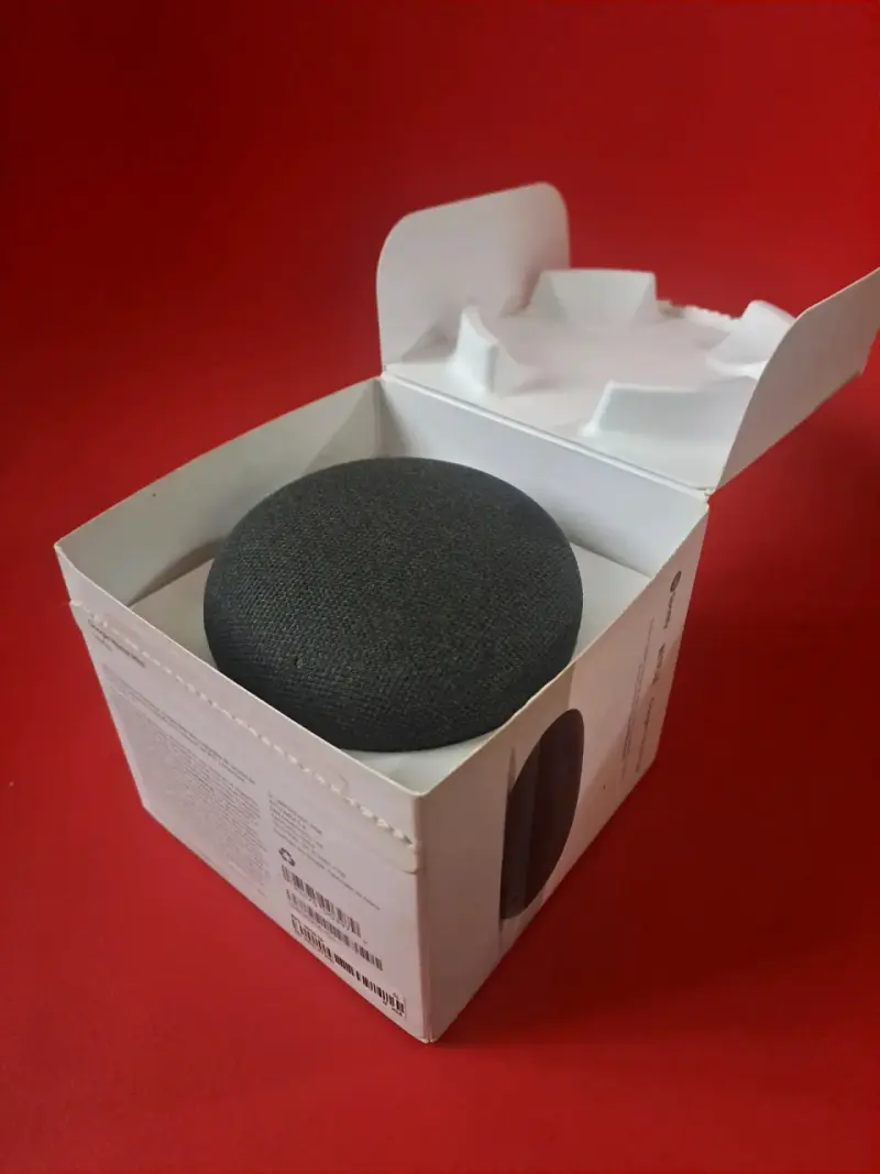 Google Home Mini Altavoz Inteligente Negro - 4
