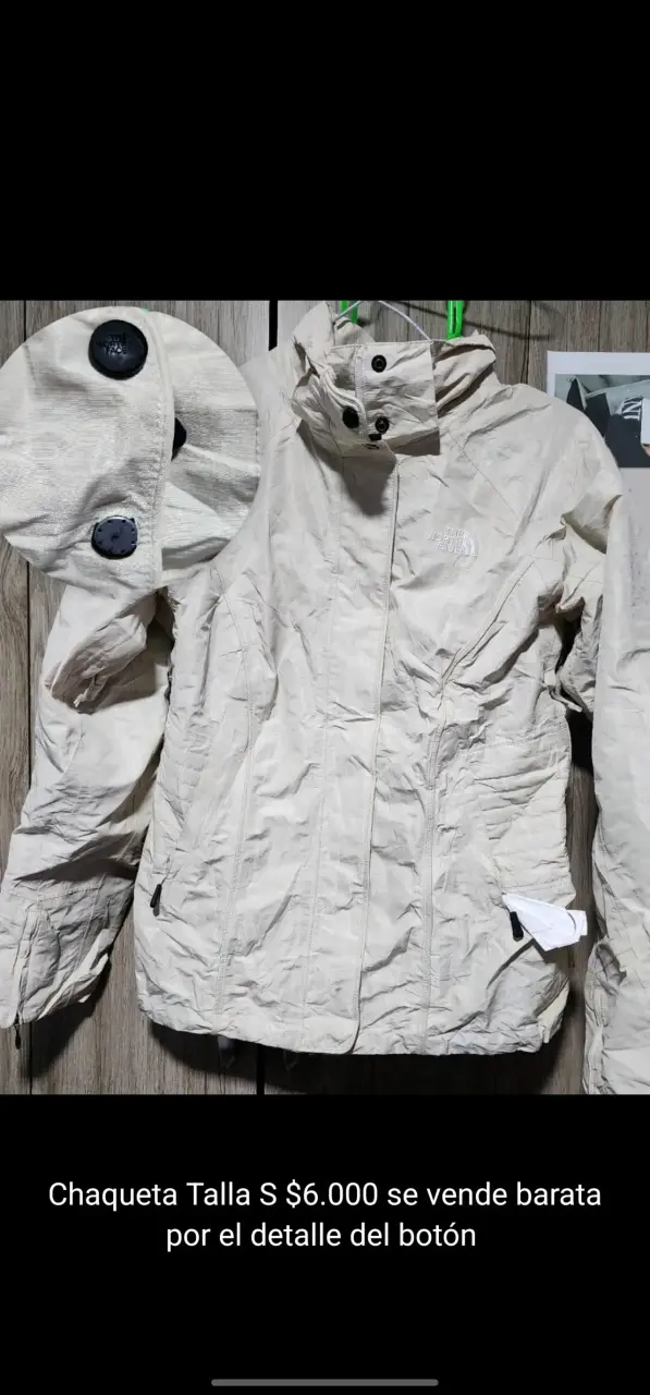 Chaqueta The North Face blanca