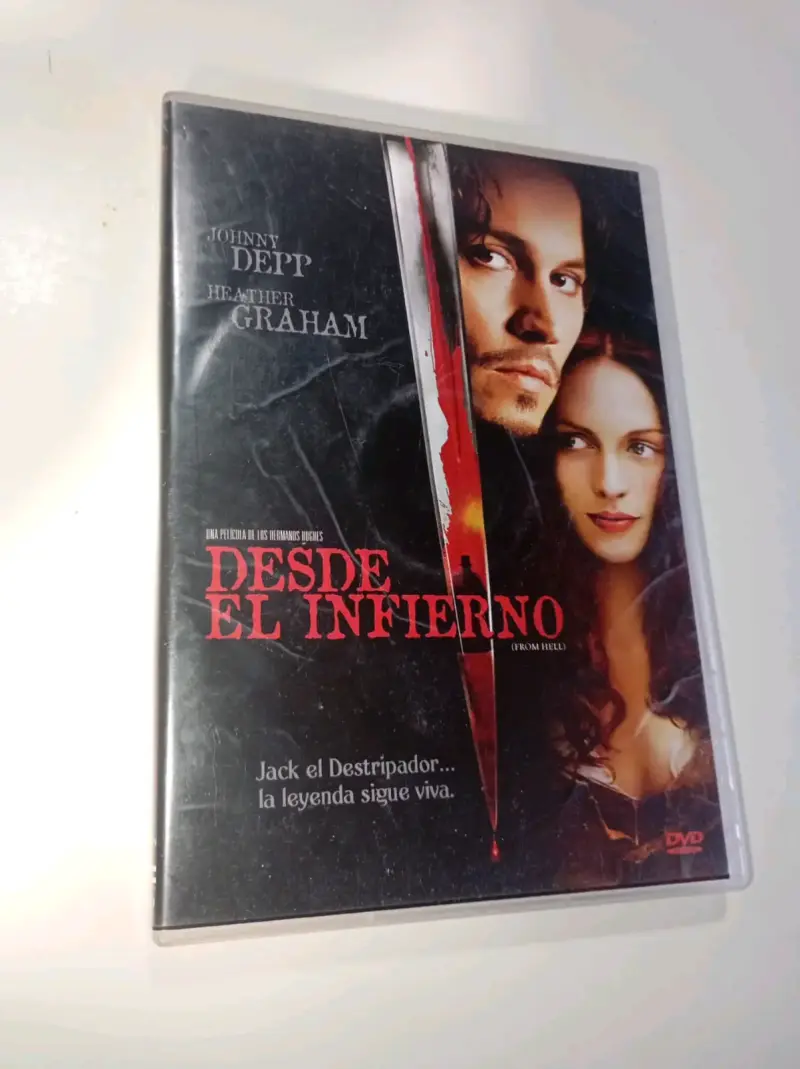 DVD Desde el Infierno con Johnny Depp - 1