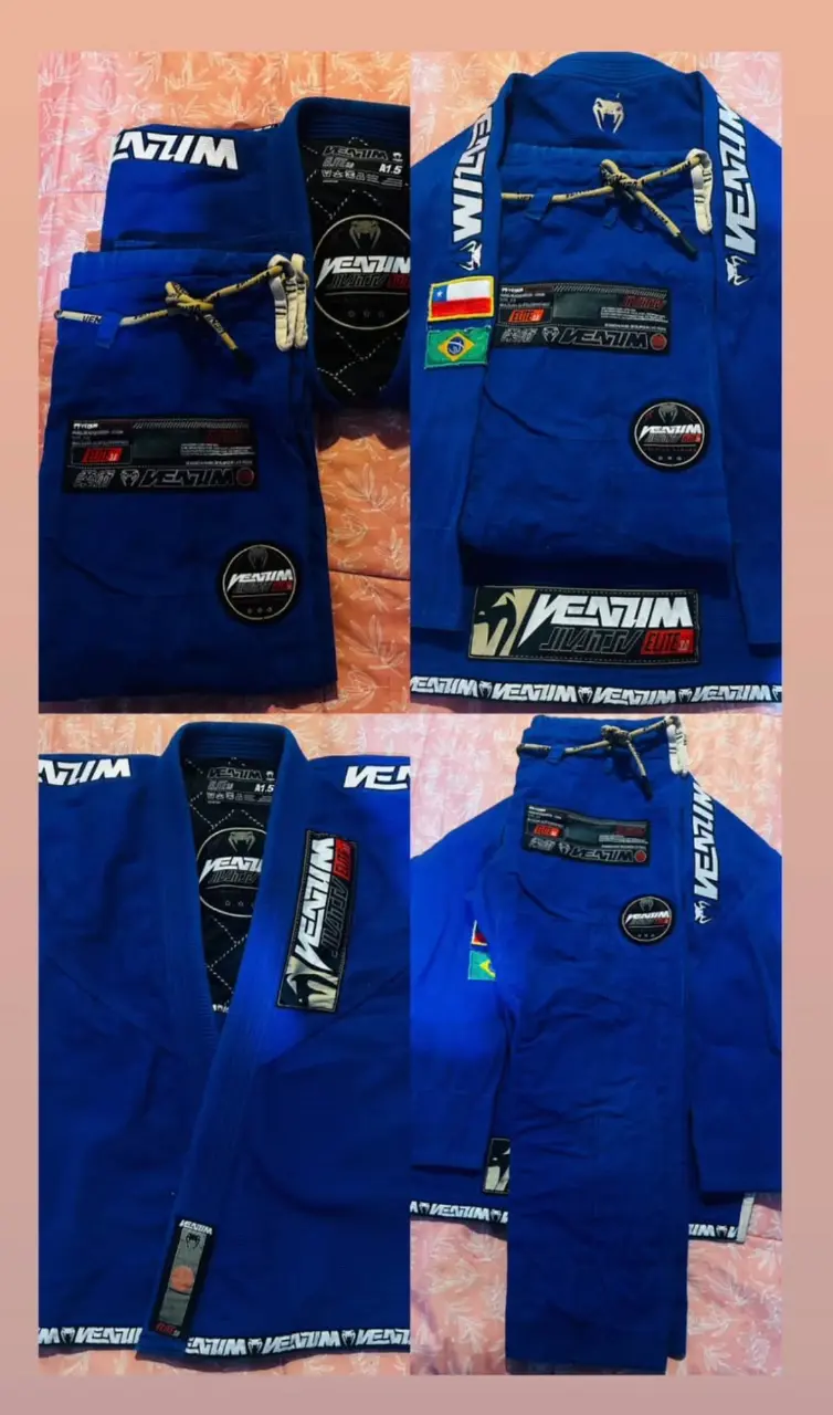 Kimono de Jiu Jitsu Venum Elite azul