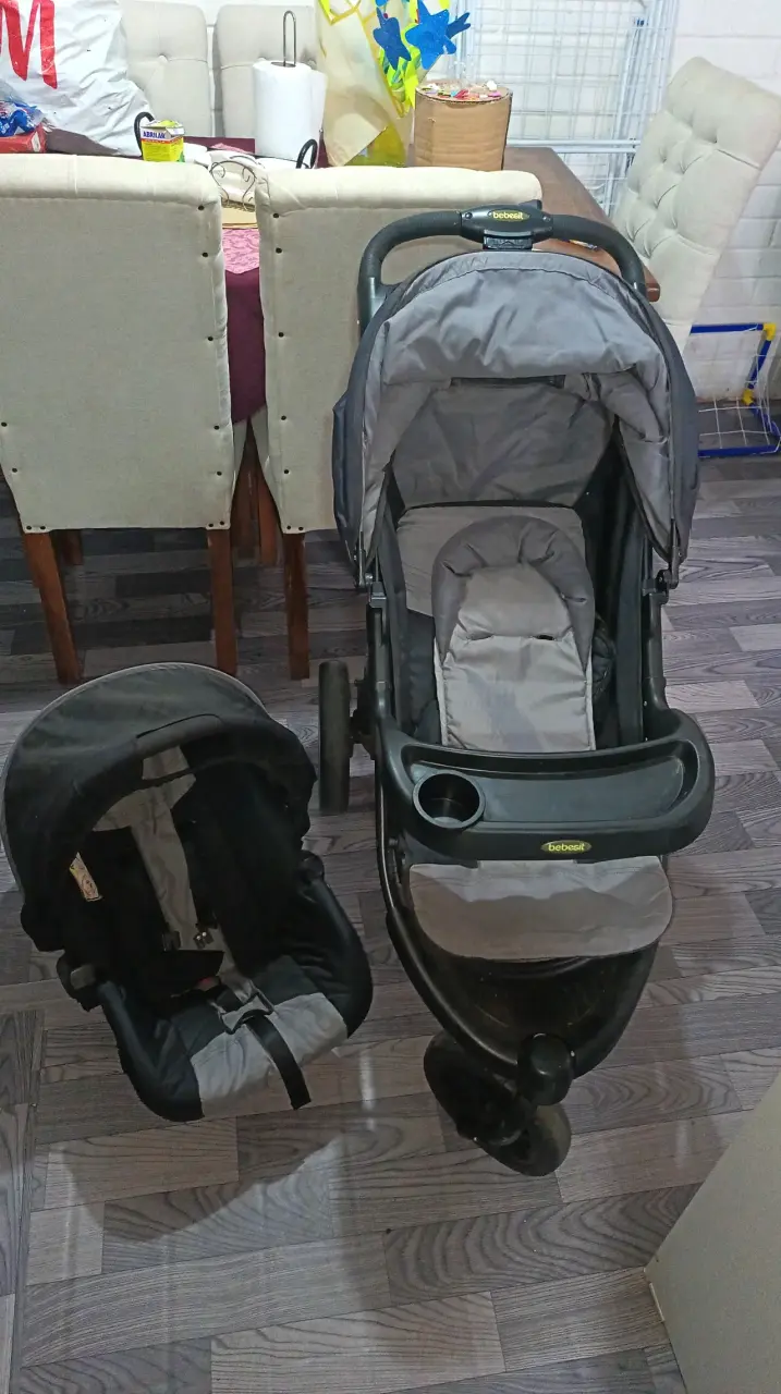 Coche de bebé con silla para auto Bebesit - 1