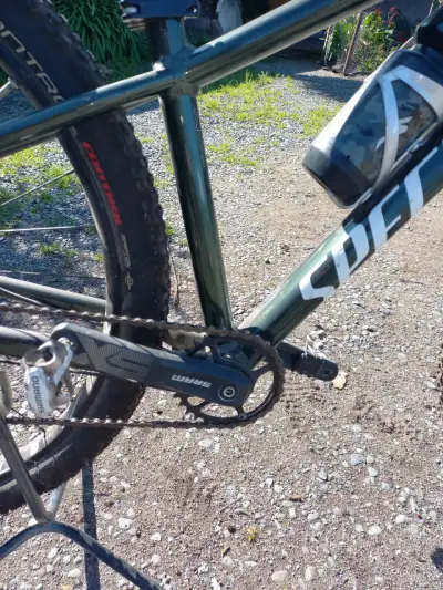 Bicicleta de montaña Specialized verde - miniatura 3