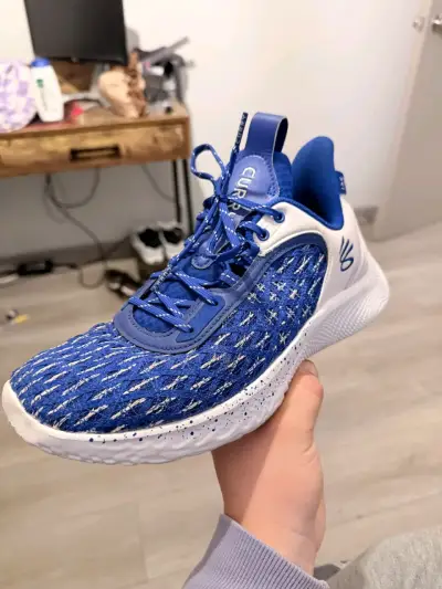 Under Armour Curry Flow 9 Team 'White Royal' - miniatura 1