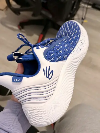 Under Armour Curry Flow 9 Team 'White Royal' - miniatura 4