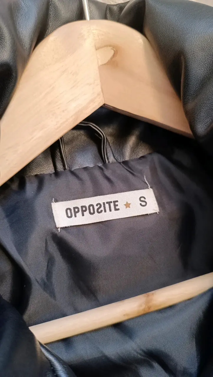 Chaqueta negra Opposite mujer - 2