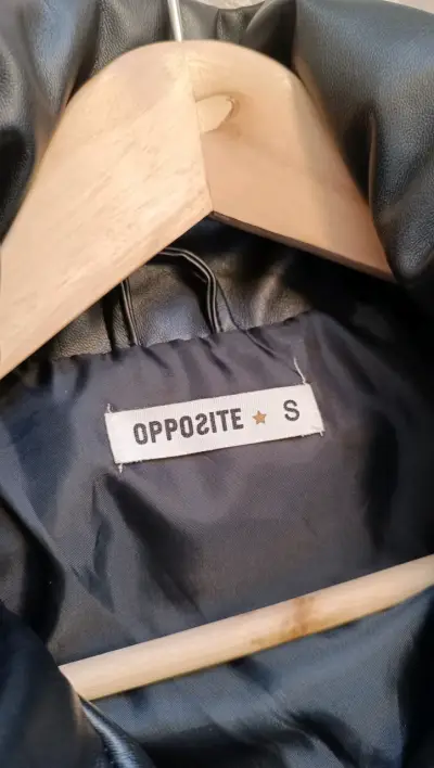 Chaqueta negra Opposite mujer - miniatura 2