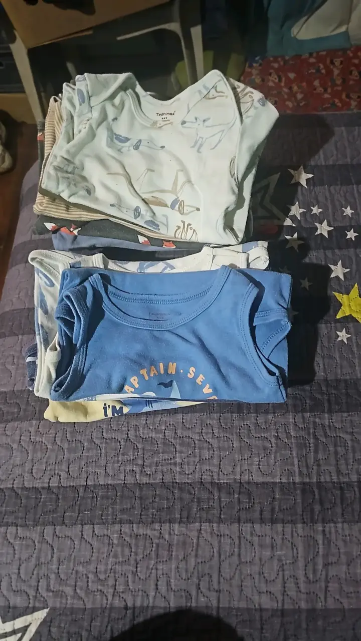 Lote de bodies para bebé con diseños variados - 4