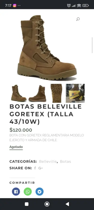 Botas de montaña Gore-Tex con suela Vibram - miniatura 6