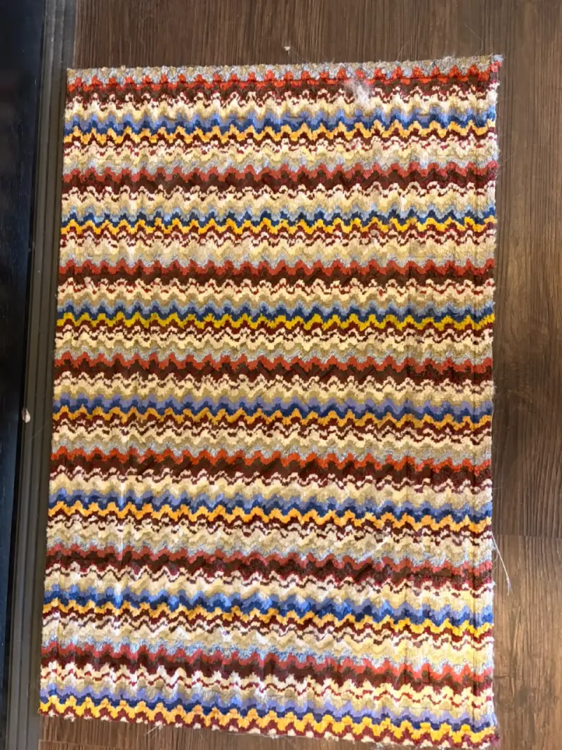 Alfombra limpiapiés de tejido multicolor 60x40 cm - 2