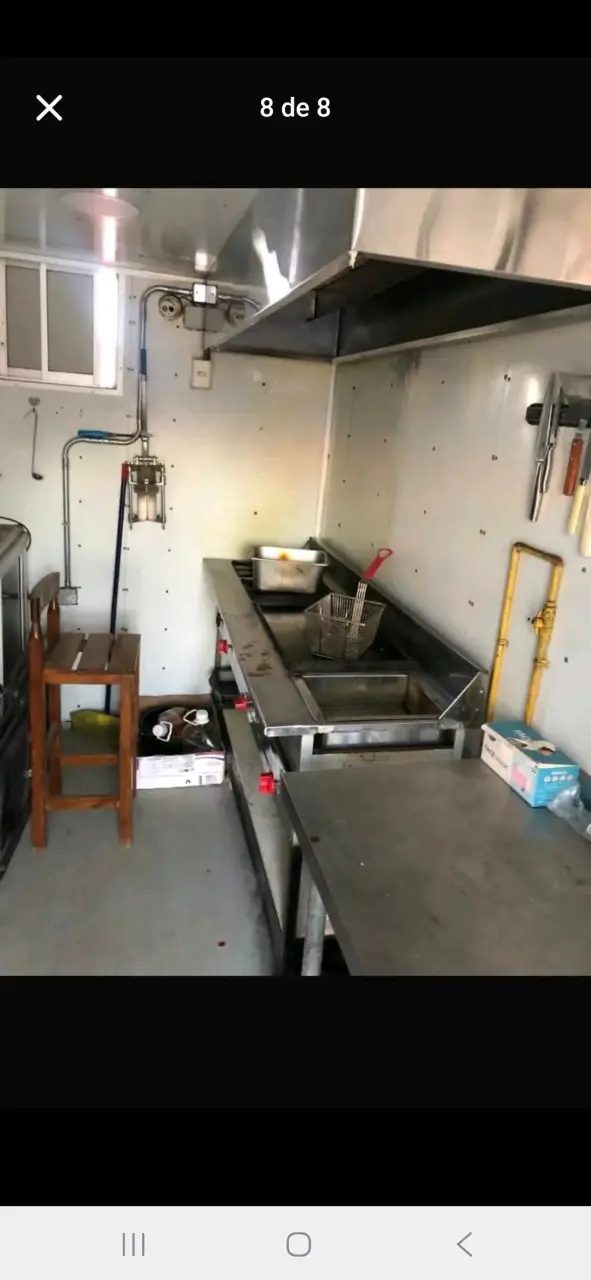 Carro de comida equipado con cocina y fregadero - 2