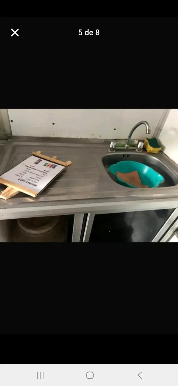 Carro de comida equipado con cocina y fregadero - 3
