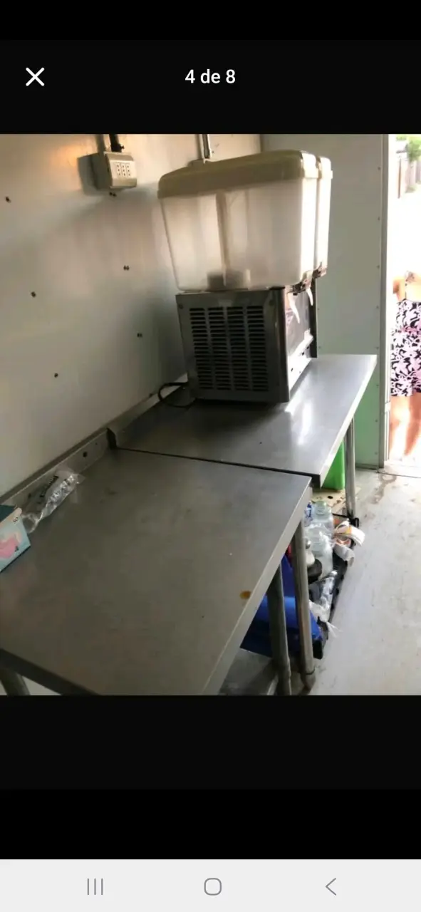 Carro de comida equipado con cocina y fregadero - 4