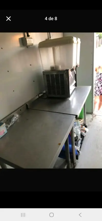 Carro de comida equipado con cocina y fregadero - miniatura 4