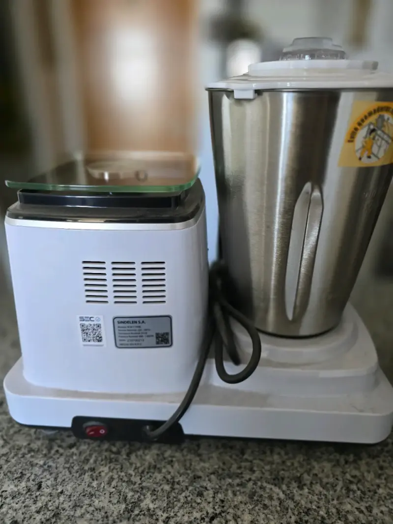 Robot de Cocina Sindelen RCM-1700BL con Jarra de Acero - 3