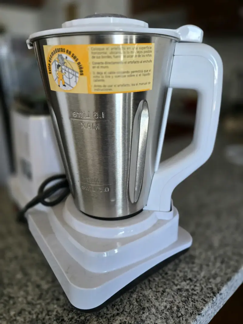 Robot de Cocina Sindelen RCM-1700BL con Jarra de Acero - 6