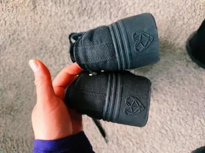 Zapatillas negras de plataforma C/MORAN talla 36 - miniatura 4