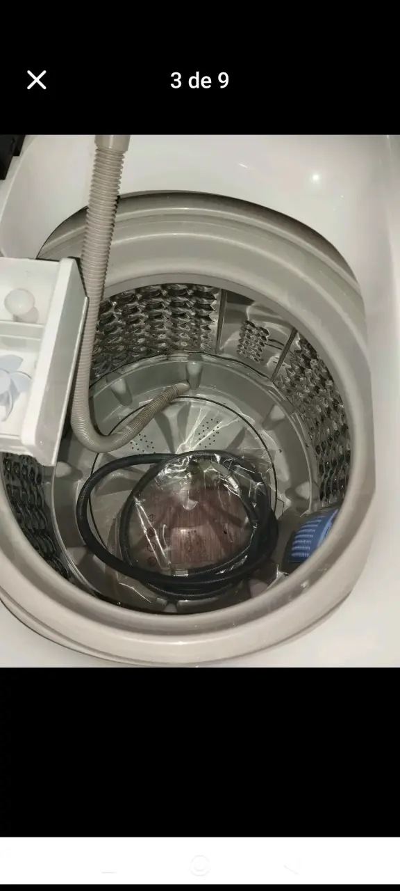 Lavadora automática de carga superior 9 kg - 1