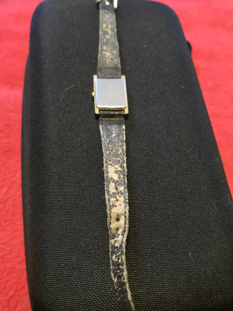 Reloj Orient Quartz Vintage con Correa de Cuero - 3