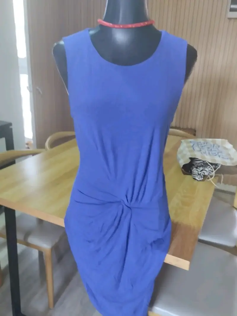 Vestido azul L MNG Collection - 2