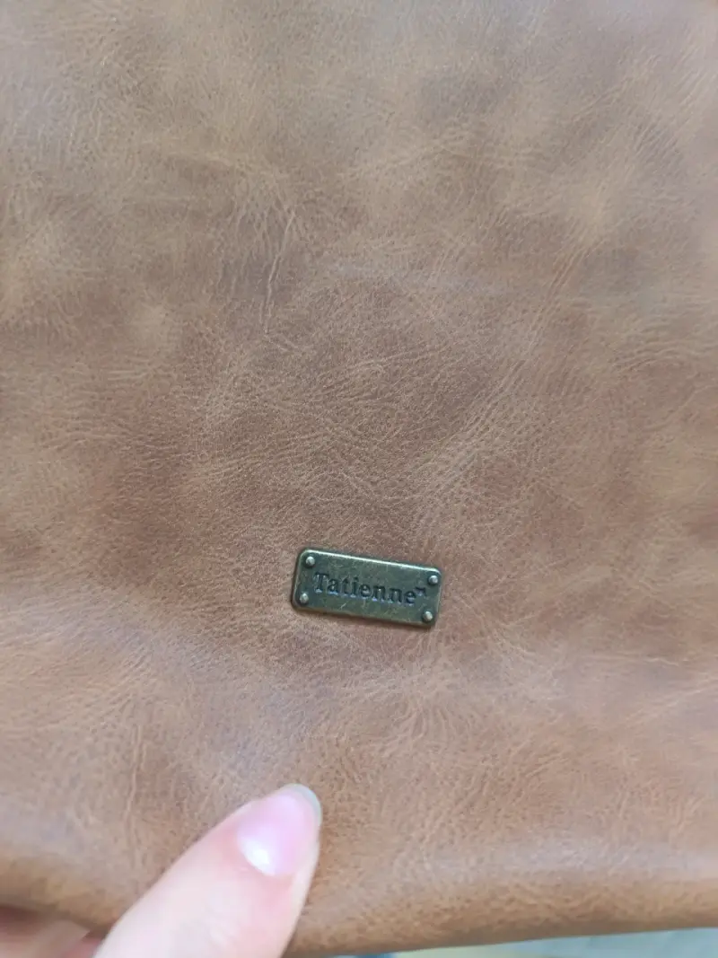 Mochila de cuero marrón Tatienne - 2
