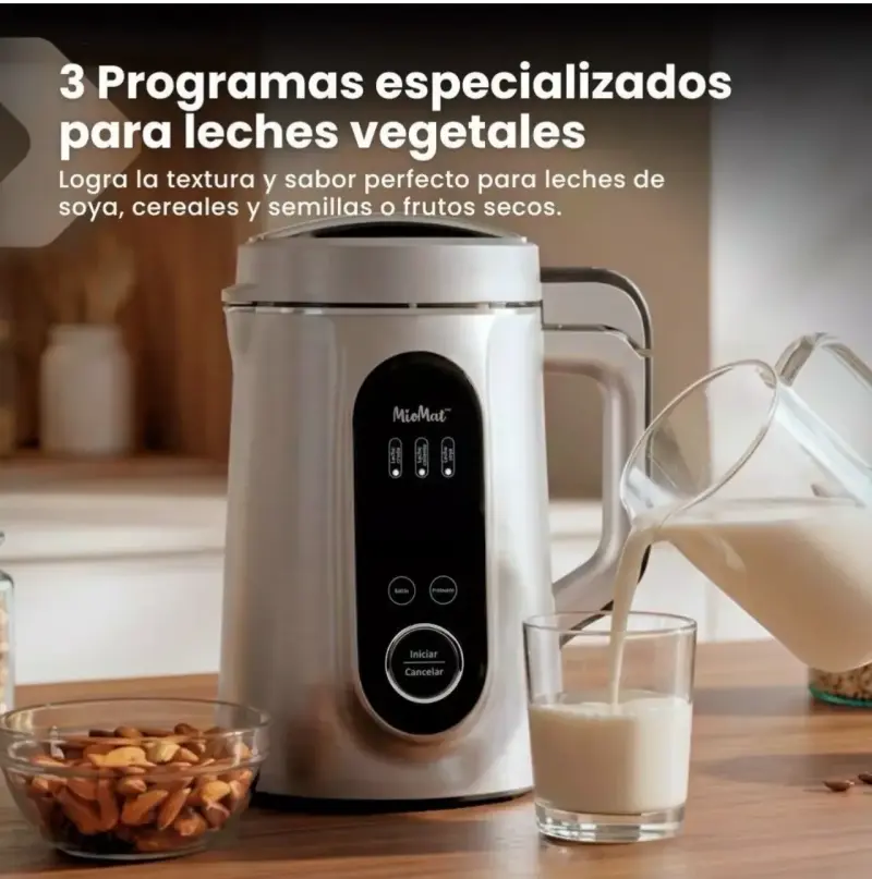 Procesador de alimentos MioMat Pro con 11 programas - 2