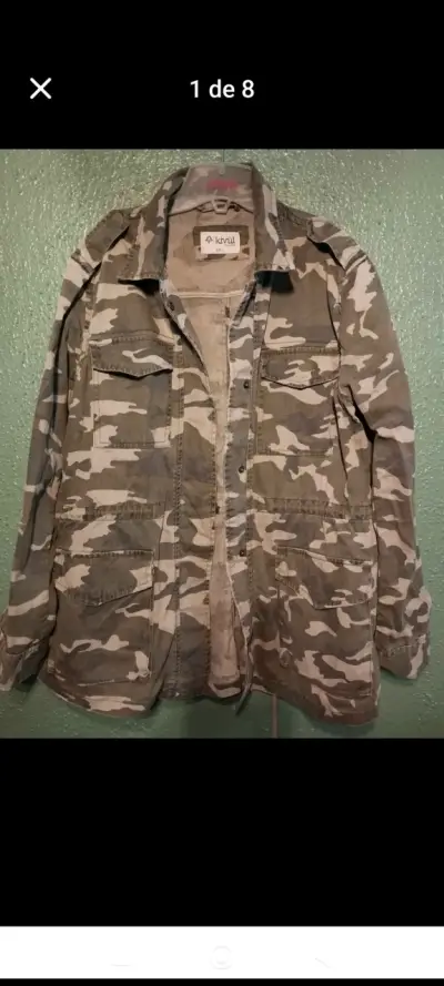 Chaqueta camuflada de mujer marca Kivül - miniatura 1