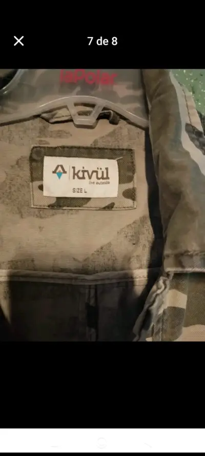 Chaqueta camuflada de mujer marca Kivül - miniatura 6