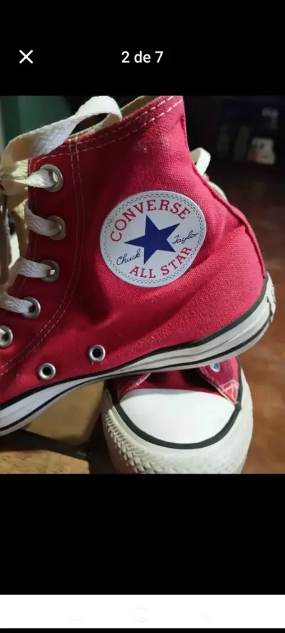 Zapatillas Converse Chuck Taylor rojas - miniatura 2