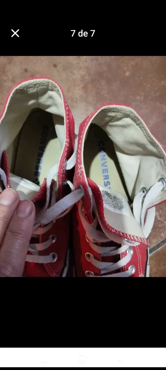Zapatillas Converse Chuck Taylor rojas - 6