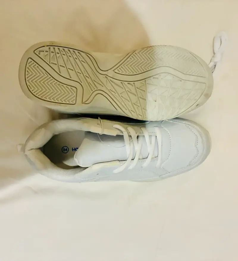 Zapatillas deportivas blancas talla 34 - 2