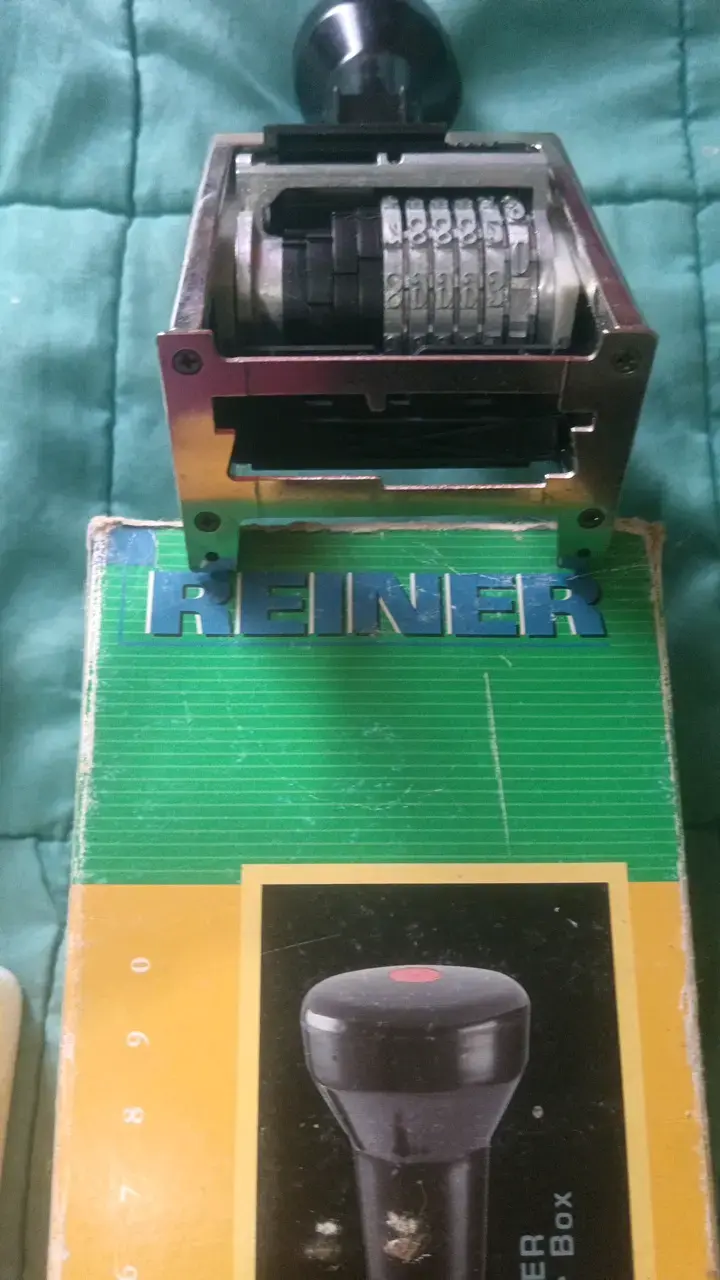 Numerador manual Reiner Type 2 BG-B6K - 1