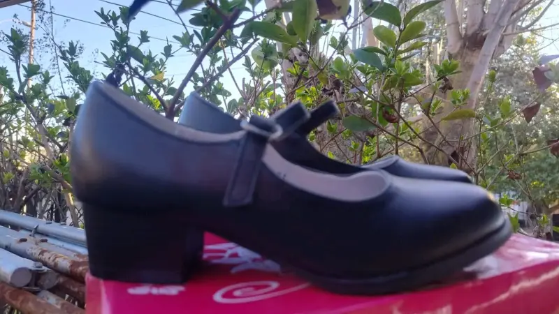 Zapatos de baile negros para niña talla 31 - 2