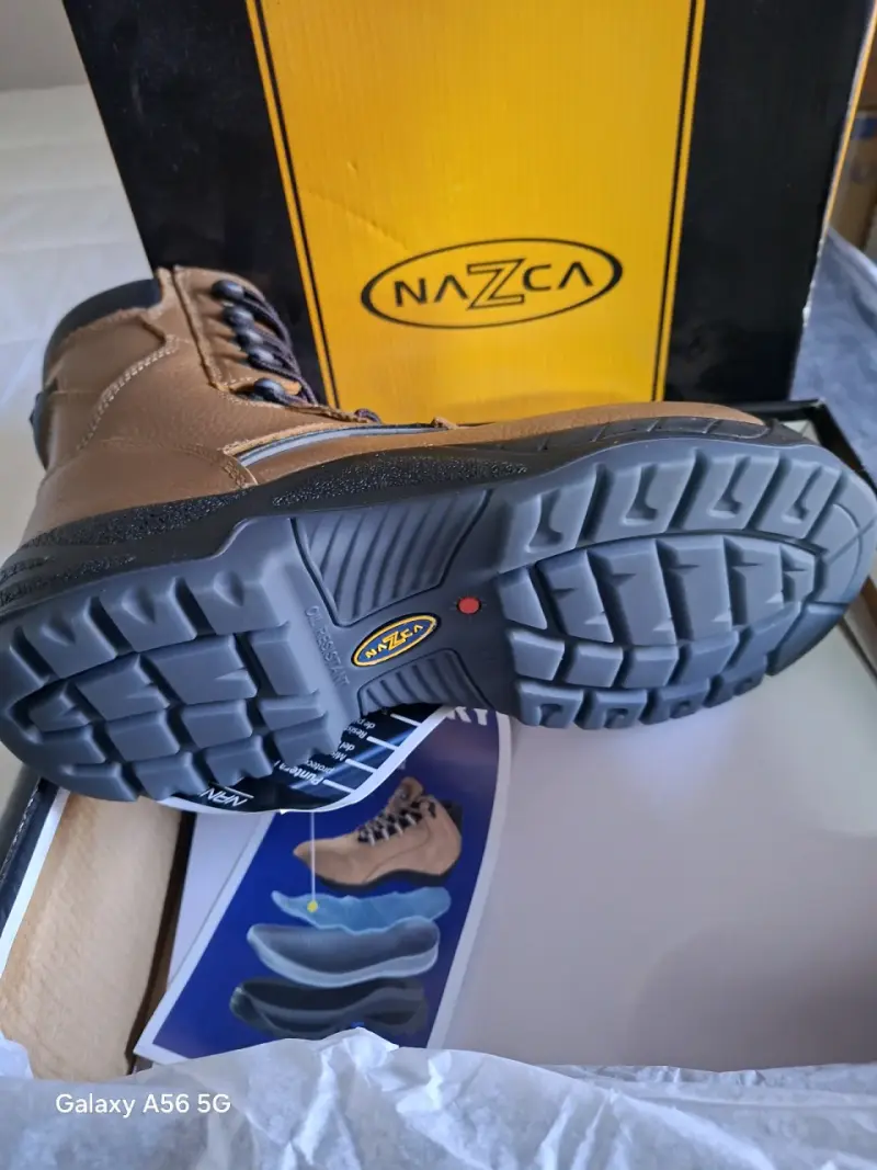Botas de seguridad marrones Nazca con suela antideslizante - 3
