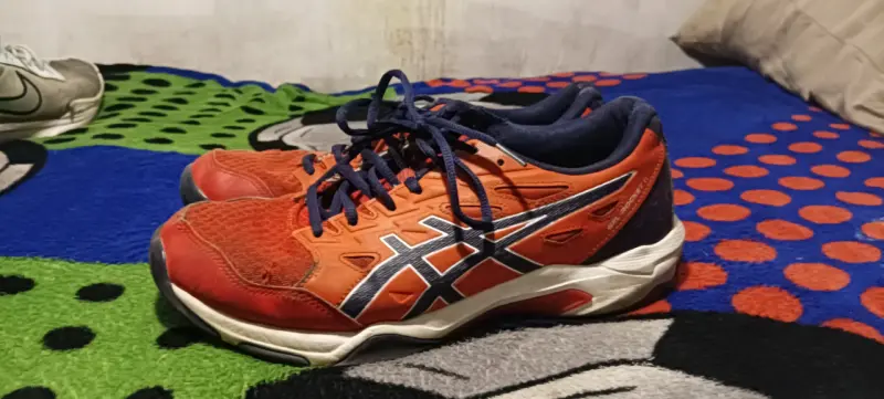 Zapatillas deportivas Asics naranjas para hombre - 2
