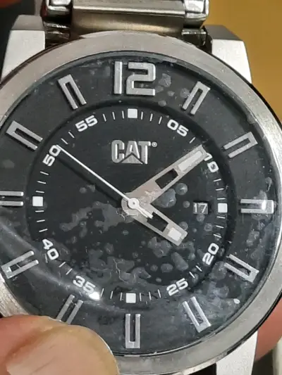 Reloj CAT de acero inoxidable con caja original - miniatura 1