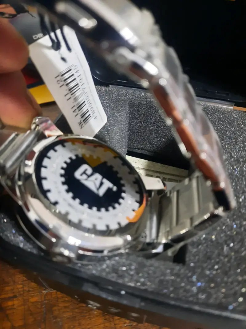 Reloj CAT de acero inoxidable con caja original - 3