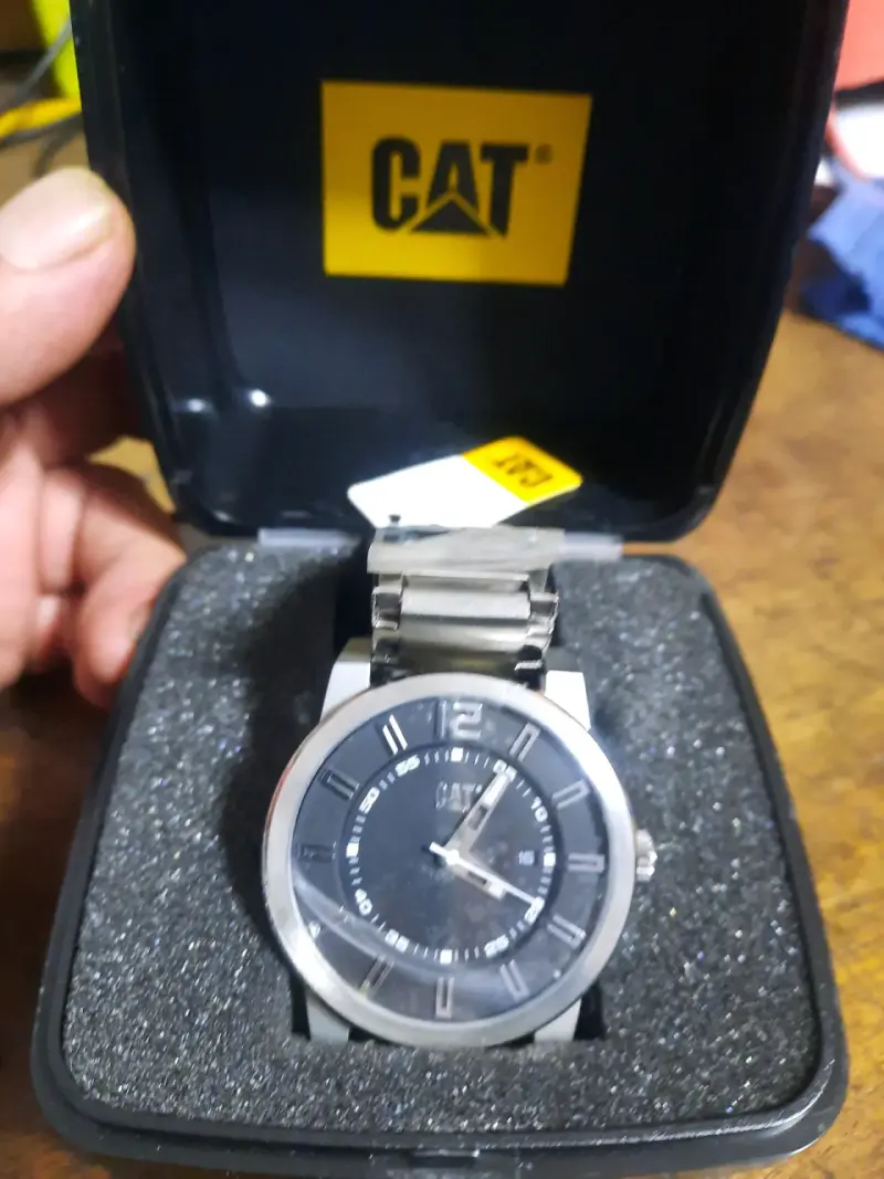 Reloj CAT de acero inoxidable con caja original - 5