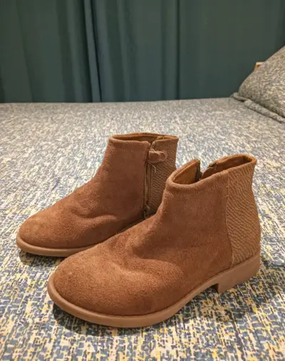 Botines de cuero talla 31 niña Colloky - miniatura 1