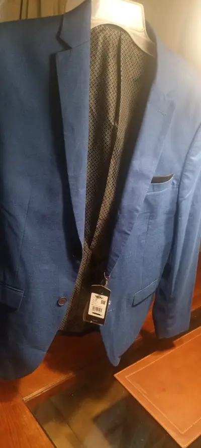 Blazer azul NUEVO! para hombre Mossimo talla 50 - miniatura 1