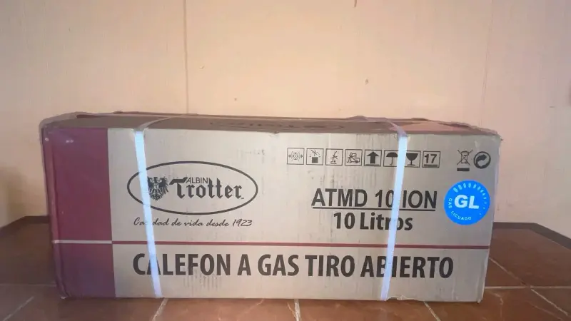 Calefón a Gas Trotter 10 Litros Tiro Natural - 2