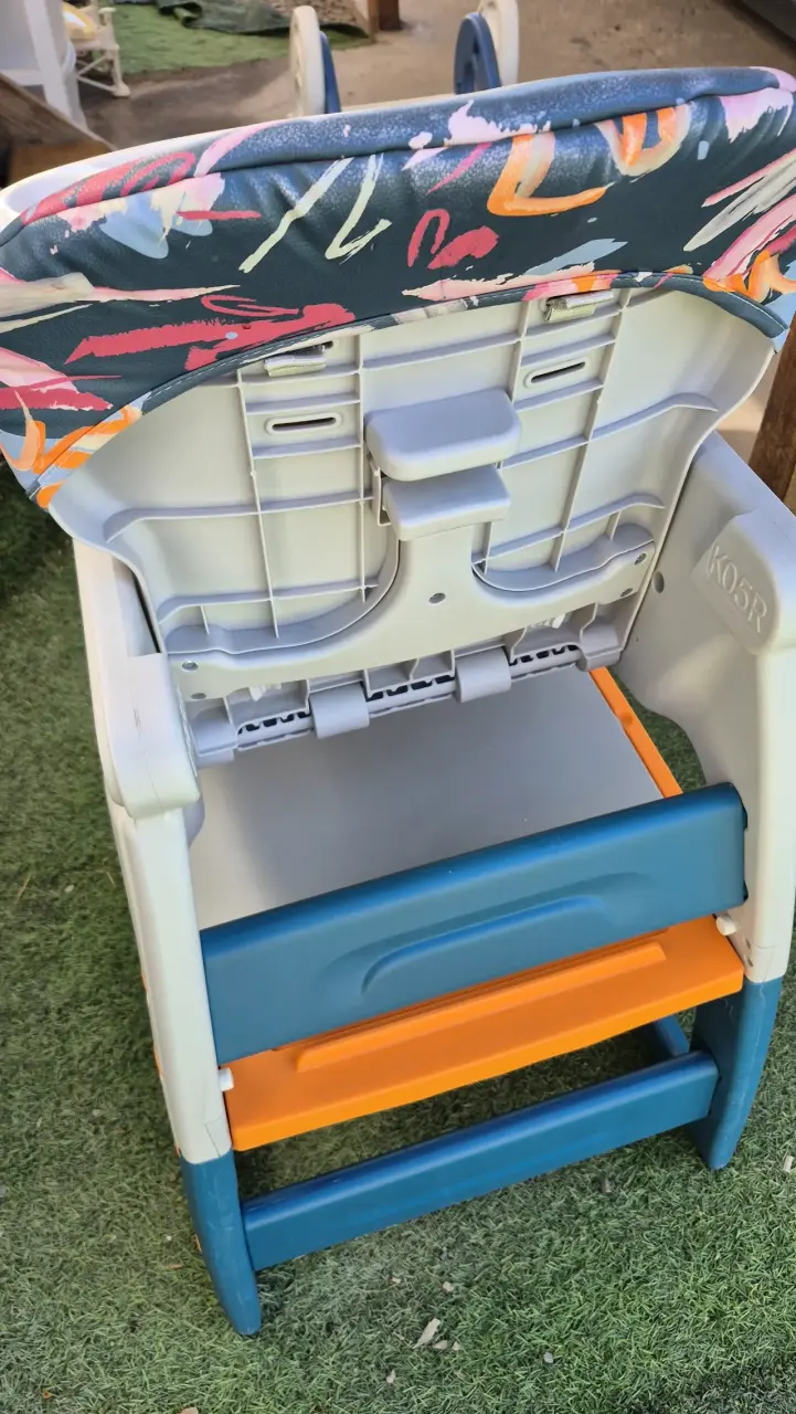 Silla de Comer para Bebé Infanti con Diseño Colorido - 5