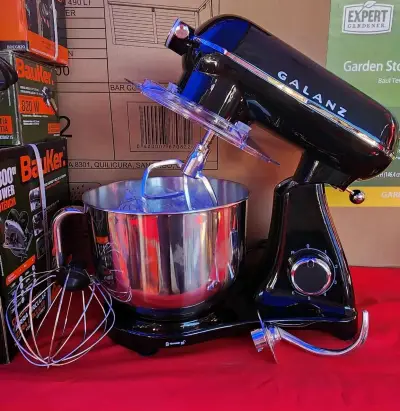 Batidora de pedestal Galanz 1200W negra - miniatura 1