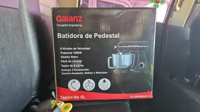 Batidora de pedestal Galanz 1200W negra - miniatura 3