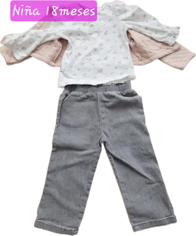 Conjunto de ropa para niña 18 meses - miniatura 3