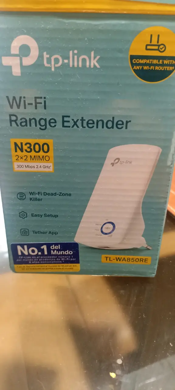 Repetidor de señal Wi-Fi TP-Link N300 TL-WA850RE - 3